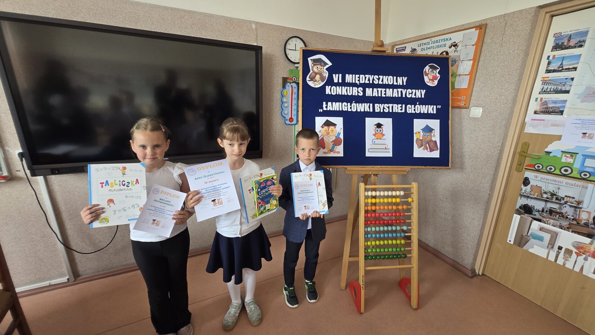 VI Międzyszkolny Konkurs Matematyczny „ŁAMIGŁÓWKI BYSTREJ GŁÓWKI”
